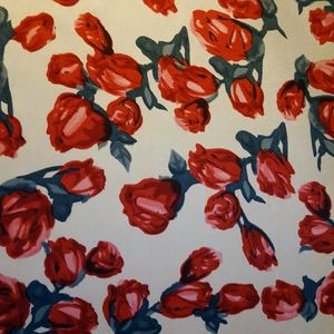 Silky Rose Fabric